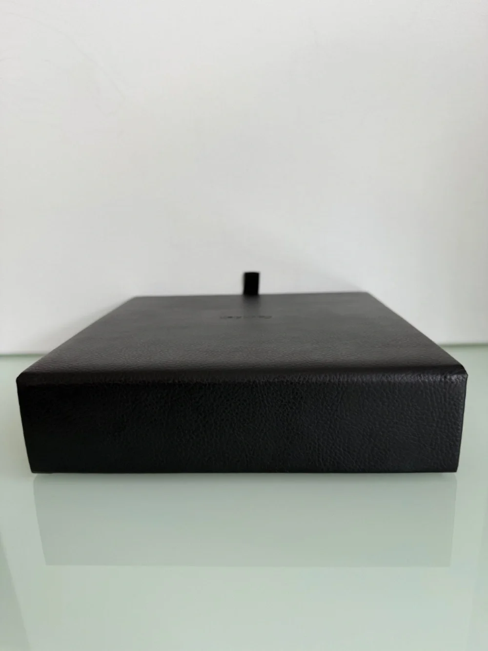 Calvin Klein Black Storage Gift Box Foldable Lid Organizer